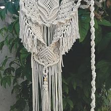 Tapiz Indira. Macramé project by GABRIELA BALLARINO - 05.17.2020