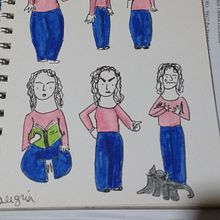 Mi Proyecto del curso: El arte del sketching: transforma tus bocetos en arte. Un proyecto de Bellas Artes, Bocetado, Cómic, Concept Art y Creatividad de Alegría Barchilón - 05.07.2020