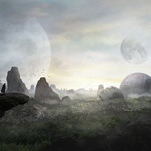 Star Wars; Matte Painting. Pós-produção fotográfica projeto de benjaminvb - 16.05.2020