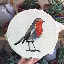 Mi Proyecto del curso: Pintar con hilo: técnicas de ilustración textil. Un projet de Broderie de Myriam Parra - 17.05.2020