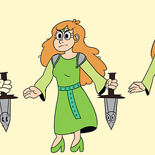 Mi Proyecto del curso: Diseño de personajes retro para animación Ein Projekt aus dem Bereich Digitale Illustration von veron4_4rtx - 17.05.2020