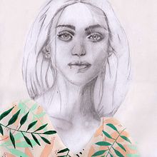 Mi Proyecto del curso: Retrato con lápiz, técnicas de color y Photoshop.  projeto de Irene Rueda - 18.05.2020