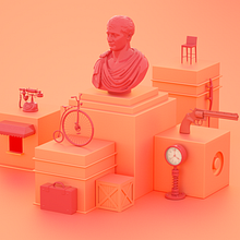 Orange attraction. 3D project by Hgo Bridge - 05.18.2020