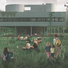 Poster Villa Savoye. Architecture, and Photo Retouching project by Ruben Dario Velasquez Sepulveda - 05.18.2020