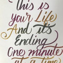 Mi Proyecto del curso: Principios de la caligrafía con brush pen.  project by Carolina Salazar - 05.18.2020