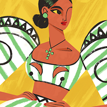 Moschino Spring 2020 Ready-To-Wear. Digital Illustration, and Traditional illustration project by Joana Neves - 05.17.2020