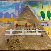 Mi Proyecto del curso: Búsqueda y encuentro en la ciudad. gloriac2010@gmail. Traditional illustration, Collage, Paper Craft, Children's Illustration, Creating with Kids, and Narrative project by Gloria Candioti - 11.23.2020