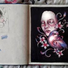 Mi Proyecto del curso: Retrato creativo en claroscuro con lápiz. Projekt z dziedziny  Sztuki piękne użytkownika andreagomezcamino - 18.05.2020