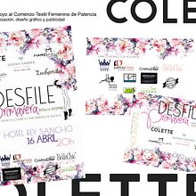 Organización Desfile en Apoyo al Comercio Textil. Photographic Composition, Graphic Design, Events, and Advertising project by Maria E. Ayuso Jiménez - 04.16.2016