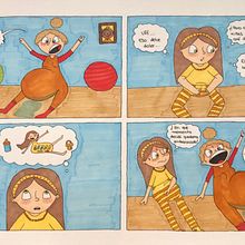 En qué momento.... Un proyecto de Ilustración infantil de Patricia De Haro - 18.05.2020