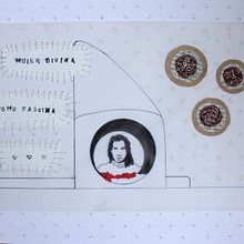 Técnicas de bordado experimental sobre papel Ein Projekt aus dem Bereich Stickerei und Collage von Salome Figueroa Solano - 20.05.2020