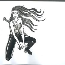 Mi Proyecto del curso: Diseño de personajes femeninos para cómics. Sketching project by Juliana Martínez - 06.01.2020