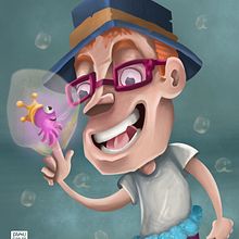 Bajo el Agua. Un progetto di Illustrazione tradizionale di Samuel Farias - 18.05.2020