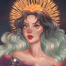 From the Stars. Digital Drawing, and Traditional illustration project by Graciela Williams - 05.18.2020