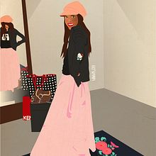 FASHION ILLUSTRATION by MN-H Studio. Un progetto di Creatività e Illustrazione tradizionale di Marta Noguera-Homs - 19.05.2020