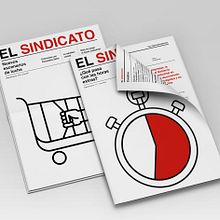 El Sindicato. Projekt z dziedziny Komunikacja, Kreat, wność,  R, sunek, Design, Grafika ed, torska, Projektowanie graficzne, Trad, c, jna ilustracja i Grafika wektorowa użytkownika Jorge Lorenzo - 19.05.2020