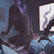 Sleep Paralysis. Un progetto di Pittura digitale di Álvaro Cardozo W - 19.05.2020