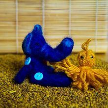 Mi Proyecto del curso: Needle felting: creación de personajes con lana y aguja. Un projet de Artisanat de Laia Medina Heras - 15.06.2020