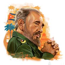 Fidel Castro Infographic. Traditional illustration, Digital Illustration & Infographics project by Ricardo Macía Lalinde - 05.20.2020
