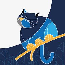 Mi Proyecto del curso: Ilustración digital con formas geométricas para principiantes. Art Direction, and Digital Illustration project by Gonzalo Matamala - 05.20.2020