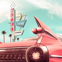 Oasis. Traditional illustration, and Digital Illustration project by Alendro Estudio - 05.01.2020