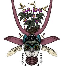 Diseño de tatuaje : Ilustración con entramados en blanco y negro Ein Projekt aus dem Bereich Zeichnung, Tattoodesign und Traditionelle Illustration von diego_mansilla_eugenio - 27.05.2020