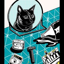 A Mourning routine . Un proyecto de Diseño de carteles, Ilustración digital y Diseño digital de Amy-Leigh Braaf - 20.05.2020