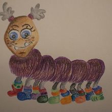 Meu projeto do curso: Introdução à criação de personagens estilo cartoon Ein Projekt aus dem Bereich Traditionelle Illustration von Ana Lúcia Silva - 02.06.2020