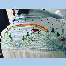 Mi Proyecto del curso: Técnicas básicas de bordado: puntadas, composiciones y gamas cromáticas. Embroider project by Gloria Amalia González León - 04.03.2021