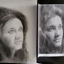 Mi Proyecto del curso: Retrato realista con lápiz de grafito. Portrait Drawing project by santiagozapatavazquez - 05.21.2020