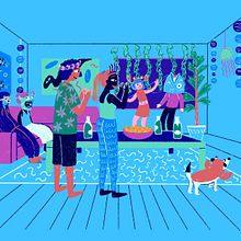 Bajo el mar. Animation, 2D Animation, Character Animation, and Traditional illustration project by Céline Moya - 05.21.2020