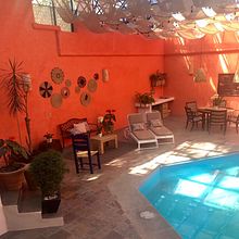 Renovamos el ares de alberca. Estilo indi boho. Un projet de Architecture, Architecture d'intérieur , et Design d'intérieur de Laura Alonso - 18.06.2020