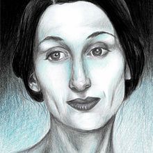 Mi Proyecto del curso: Retrato creativo en claroscuro con lápiz. Traditional illustration project by Arlette Cassot - 05.22.2020