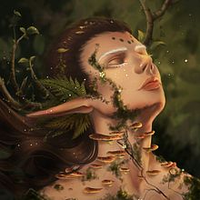 My project in Digital Fantasy Portraits with Photoshop course. Projekt z dziedziny Ilustracja c, frowa, Trad, c, jna ilustracja i Portret użytkownika Xin Tong Chin - 23.05.2020
