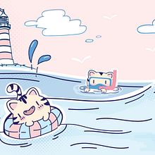 Old Personal Illustration from 2017. Un progetto di Animazione 2D di Rose Villacorta - 17.09.2017