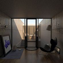 Azuma House. 3D, Architecture & Interior Architecture project by Angel Pérez - 02.18.2020