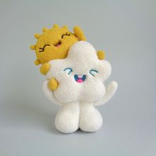 Sunie and Cloudie piggy ride Ein Projekt aus dem Bereich Bildende Künste, H, werk, Design von Figuren, Skulptur und Art To von droolwool - 03.09.2020