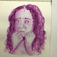 Mi Proyecto del curso: Retratos en acuarela. Fine Arts, Artistic Drawing, Portrait Drawing, and Traditional illustration project by Jhon Giraldo - 05.22.2020
