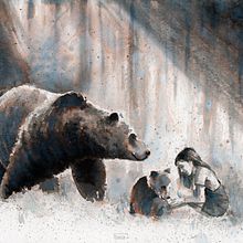 Abrazo de Oso. Un progetto di Illustrazione tradizionale di Jose González Ruiz - 15.05.2020