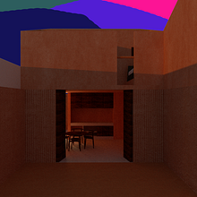 House Sketchup. 3D, Architectural Illustration, and Architecture project by Neus Baviera Antón - 03.22.2020