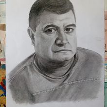Mi Proyecto del curso: Retrato realista con lápiz de grafito. Een project van  Beeldende kunst van Karen Montiel - 22.05.2020