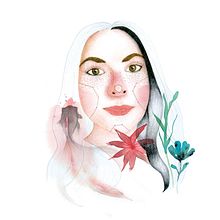Mi Proyecto del curso: Retrato ilustrado en acuarela. Traditional illustration, and Watercolor Painting project by Manuela Cardona Murcia - 08.17.2019