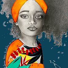 Mi Proyecto del curso: Retrato con lápiz, técnicas de color y Photoshop. Un proyecto de Dibujo de Estefania Trias Puig - 22.05.2020