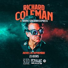 Richard Coleman en Pétalos. Un projet de Animation, Collage, Composition photographique, Design graphique, Événements et Illustration vectorielle de Manuel Manso - 22.05.2020