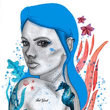 Feel Good <3. Un proyecto de Dibujo de Retrato de Romits Montiel - 23.05.2020