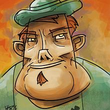 el irlandes. Traditional illustration project by chris macdonn - 05.23.2020