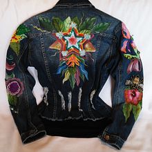 Mi Proyecto del curso: Diseño de moda: pintura y bordado sobre prendas. Projekt z dziedziny  użytkownika jackvilla159 - 23.05.2020