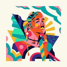 Tropical - Geo. Un projet de Illustration numérique de El Totoi - 23.05.2020