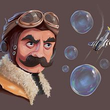 My project in Digital Painting for Characters: Color and Light course. Digital Illustration project by simon_drnd - 05.23.2020