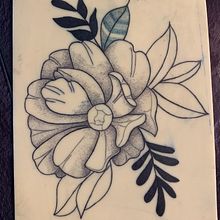 Mi Proyecto del curso: Tatuaje para principiantes. Traditional illustration project by saradiaz3 - 05.23.2020